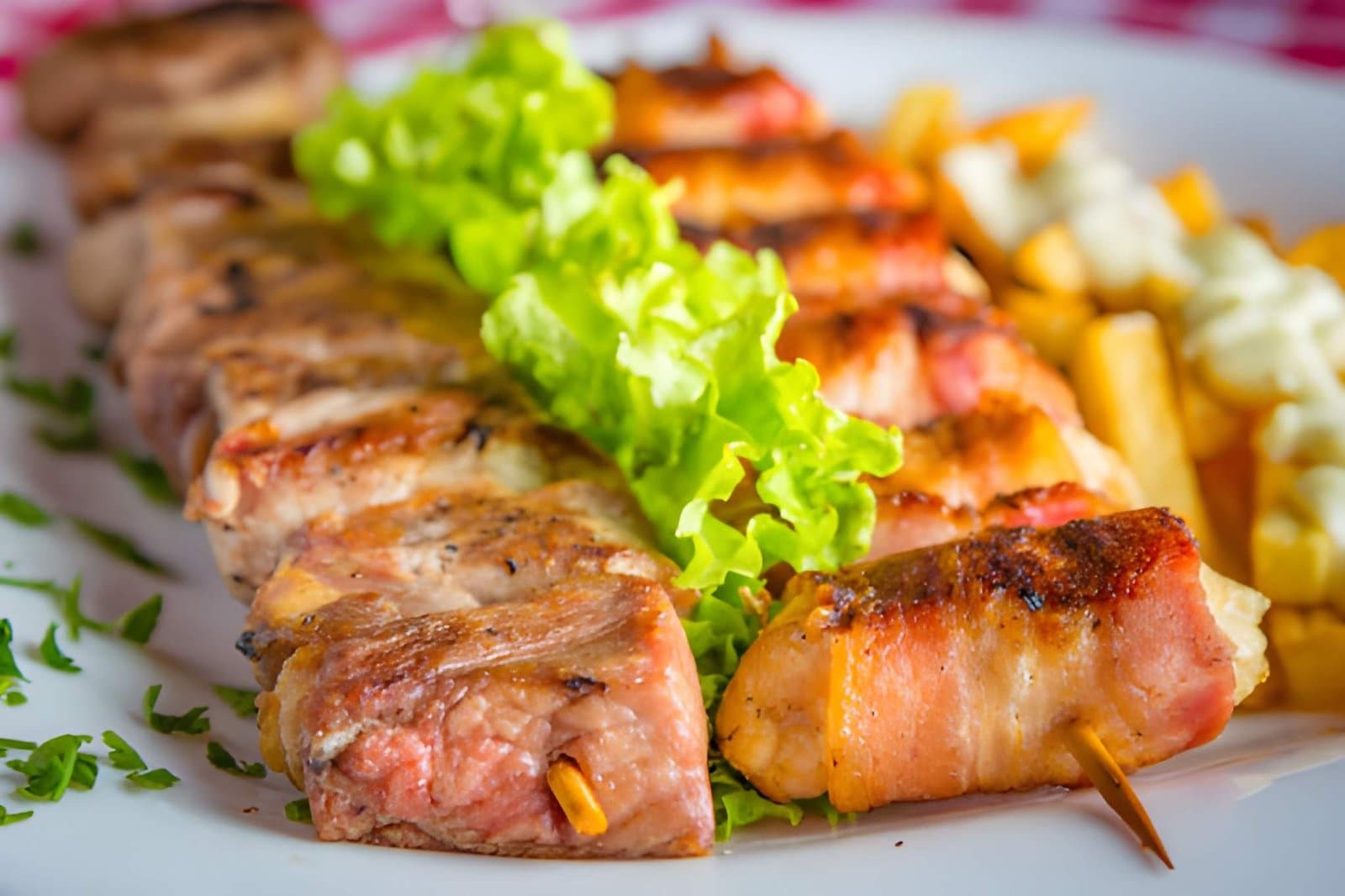 Brocheta de chuletón gallego